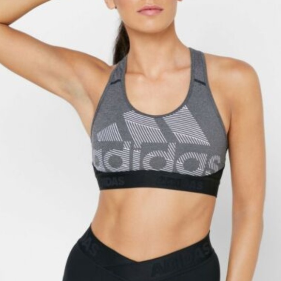 NWT Adidas Women's Don't Rest Alphaskin Sports Bra - Picture 2 of 15